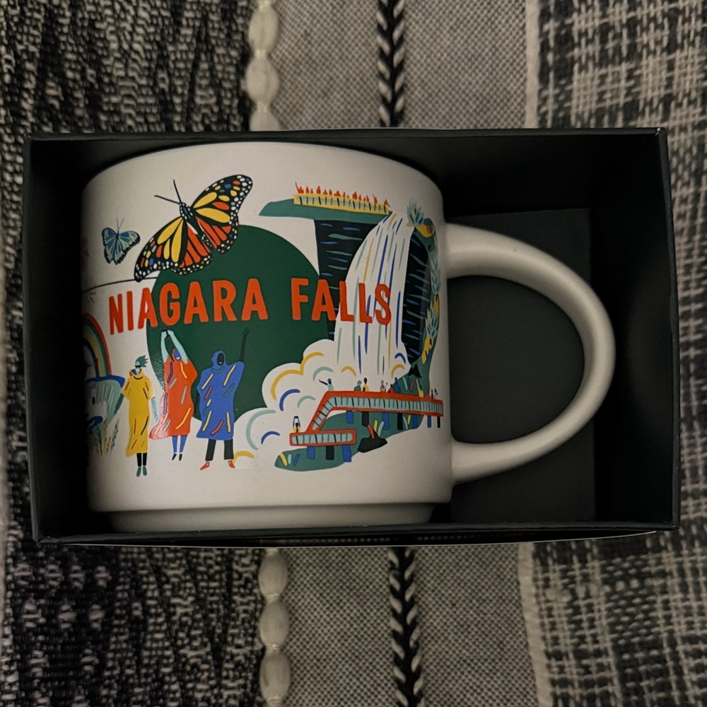 NIB Starbucks Discovery Series NIAGARA FALLS mug